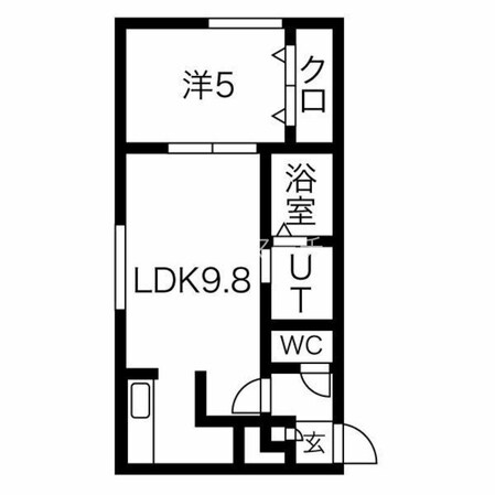 麻生駅 徒歩10分 4階の物件間取画像